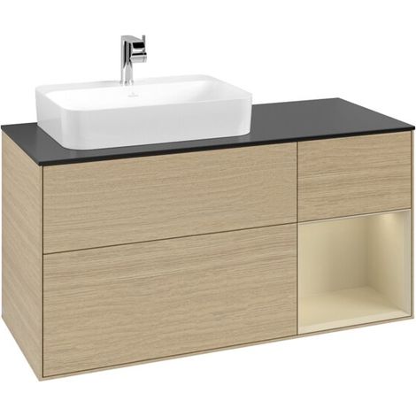 Meuble sous-lavabo Villeroy & Boch F402HJPC Finion F40 (1/3)