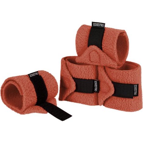 taglia unica, rosso mattone: Set 4 fasce per cavallino giocattolo Toy Horse (1/5)