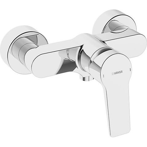 Robinet de douche Hansa Hansatwist, avec dispositif de sécurité, levier à bille, 09670185 - 09670185 (1/3)