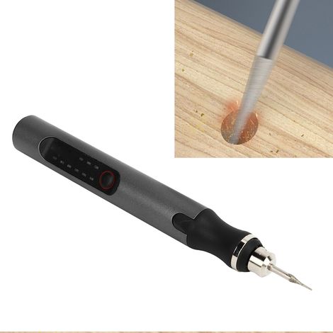 Mini machine à polir, stylo de polissage rechargeable USB, mini stylo électrique pour la sculpture du jade, stylo à graver (1/5)