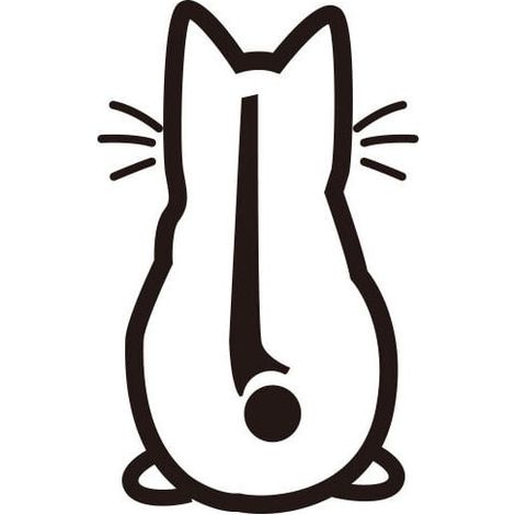 Autocollant pour essuie-glace de chat, autocollant de pare-brise de chaton de dessin animé drôle, autocollants d'animaux pour fenêtre de voiture, autocollants décoratifs pour ordinateur de voiture (1/4)