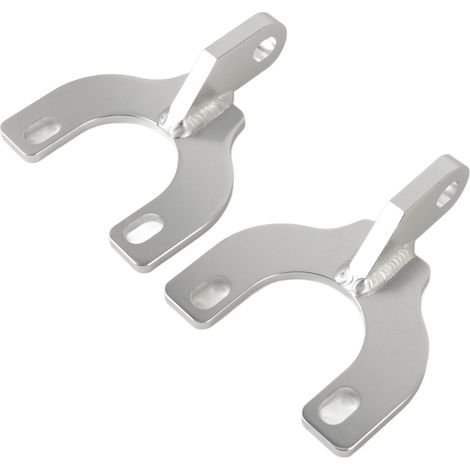 Silberner oberer Stabilisator für die Vorderachse, passend für Civic EG EK (92-00), Del Sol (93-97) und Integra DC2 (94-02). (Chassisverstärkung, Federbein)