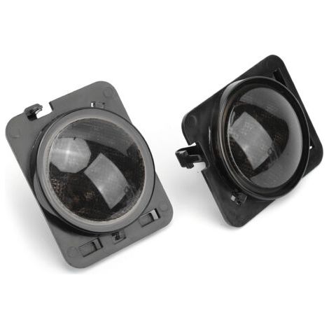 Luz de posición lateral LED de 12 V CC con lente ahumada, repuesto para Jeep Wrangler JK JKU 2007-2018. (1/5)