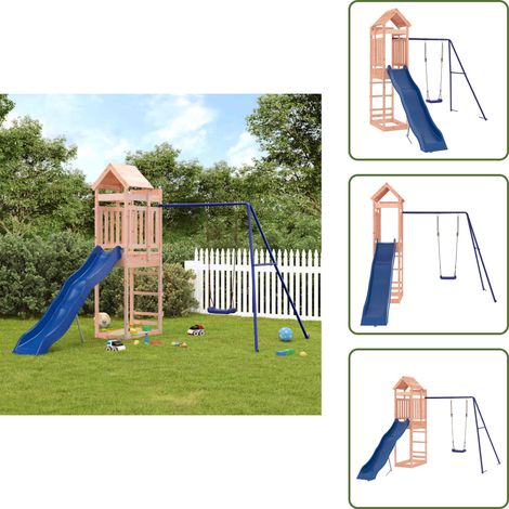 Spielturm Massivholz Douglasie - Holzspielplatz - Spielturm - Douglasie - Gartenmöbel - Outdoorspielgeräte