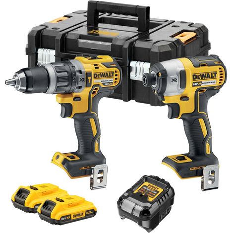 Pack Dewalt DCK266D2T, taladro DCD796 y atornillador DCF887