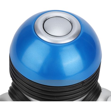 Mini Massageur Vibrant Portable pour Tête, Cou, Jambes - Lumière LED, Anti-Douleur (Bleu) (1/5)