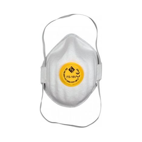 VOREL 74541 - máscaras antipolvo desechables con válvula de cdc3v 5pcs (1/3)