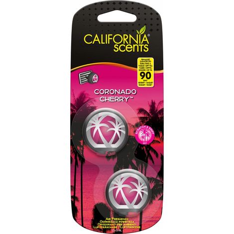 Ambientador california scents coronado cherry 2 x 3 ml duradero ajustable (1/3)
