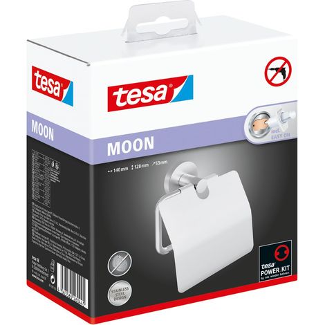 Distributore di carta igienica Tesa MOON cromato moderno (1/3)