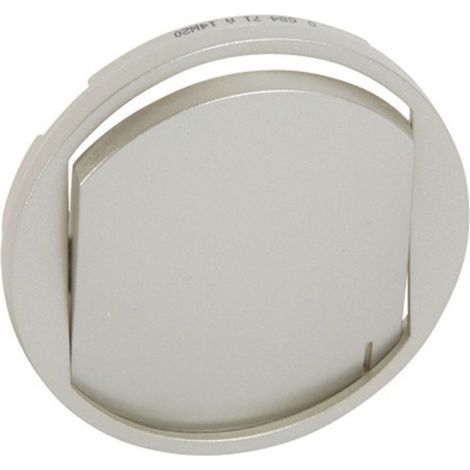Enjoliveur double blanc pour variateur récepteur radio titane (068471)