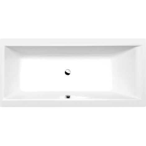 Polysan Vasche da bagno - Vasca da bagno rettangolare CLEO, 160x75x48 cm, bianco 93611