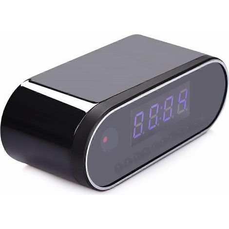 Caméra horloge HD 1080p WiFi Mini Cam IR Vision nocturne Alarme Camcorder Y2g Enregistreur vidéo Détection de mouvement (1/5)