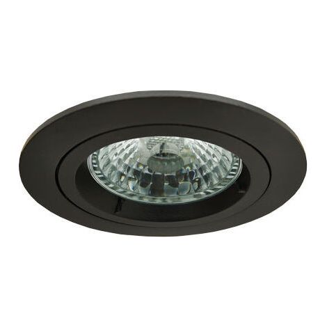 SPOT ENCASTRE MERCURE SLIM PRO V.2 6W 120° 3000K NOIR AEROSPOT 157846