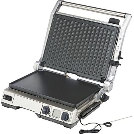 Sage SGR840BSS4EEU1 Parrilla Eléctrica de Carne Acero Inoxidable 2400W (1/5)