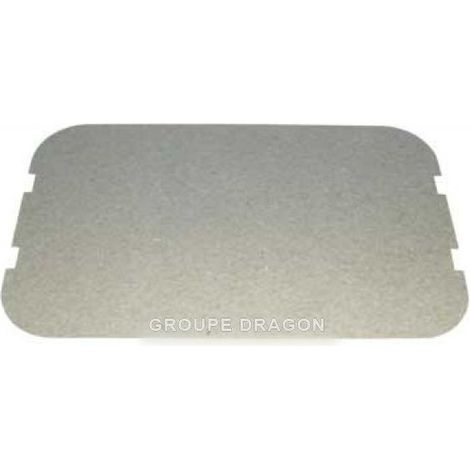 PLAQUE MICA 18,2CM X 11,3CM pour micro ondes BRANDT (1/3)