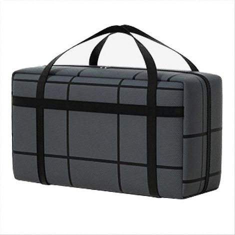 Grand sac de rangement pour vêtements et couettes, capacité 180L, organisateur de déménagement, housse de stockage textile robuste (1/5)