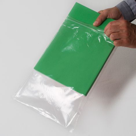 Lot de 500 Sachets plastiques à fermeture ZIP 250x350mm standard 50µ