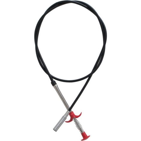 Outil de ramassage flexible à pince - Barre de préhension rétractable pour déboucher les canalisations, les éviers, les toilettes et nettoyer les conduits de sécheuse. (1/5)