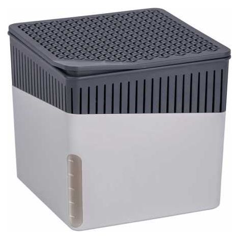 Déshumidificateur d'air, absorbeur d'humidité, Cube, 500 g, gris (1/5)