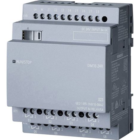 API - Module d'extension Siemens LOGO DM16 24R 0BA2 24 V/DC A865321 (1/5)