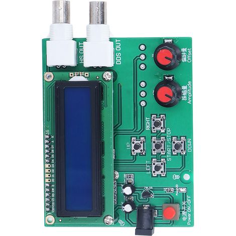 DDS Funktionssignalgenerator-Modul Sinus-, Rechteck-, Sägezahn- und Dreieckwellen-Kit 1–65534 Hz DC 7–9 V (1/5)
