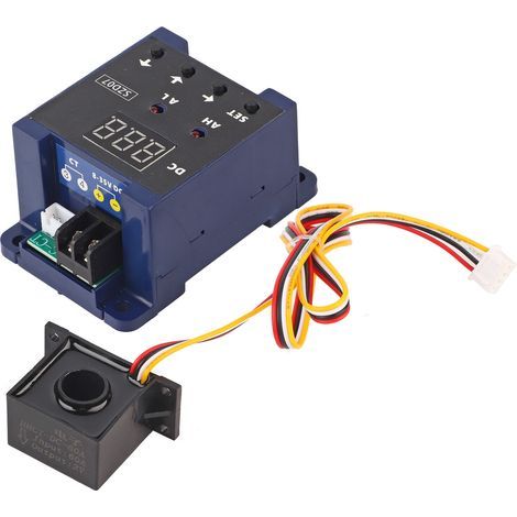 Interrupteur de capteur de courant d'ampère numérique DC Protection de surcharge d'alarme excessive SZD07 DC8‑35V