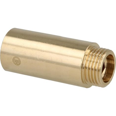 Rallonge de robinet 1/2'' x 65 mm laiton blanc