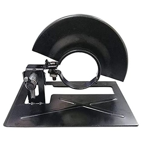 Support à tronçonner, protection anti-étincelles, dispositif de tension réglable, support professionnel pour meuleuse d'angle (1/5)