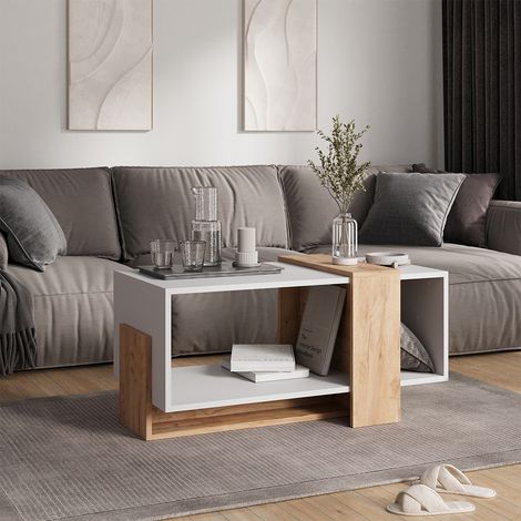Aven, Roble blanco/dorado, 91.8 x 49 cm, Vicco