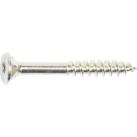 Schmidd Schrauben Holzbauschrauben 3.5 x 30 mm TX 20 Senkkopf - 500 Stück Spanplattenschrauben & Holzbauschrauben