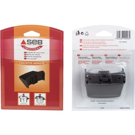 Seb 790098 Manico nero per pentola a pressione