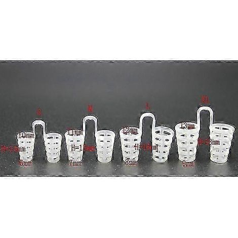 Dispositifs anti-ronflement professionnels pour stopper le ronflement (S) - lot de 12 (1/4)