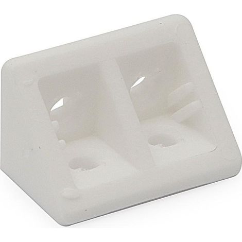 HERRAJES ALK ensamble angular jade 33x20 plástico blanco , 0CIENTOS (1/3)