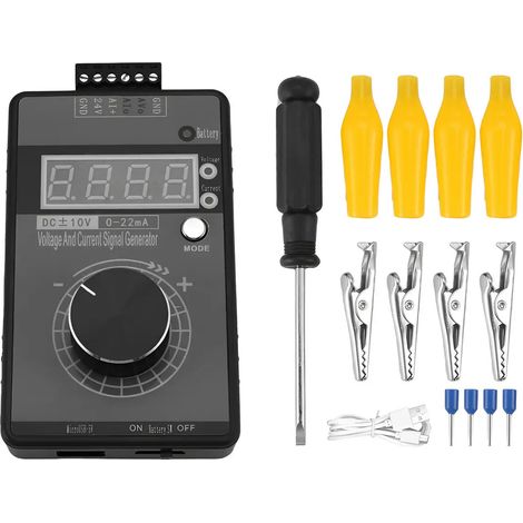 Générateur de signaux analogiques portable 0/4-20 mA 0-10 V (1/5)