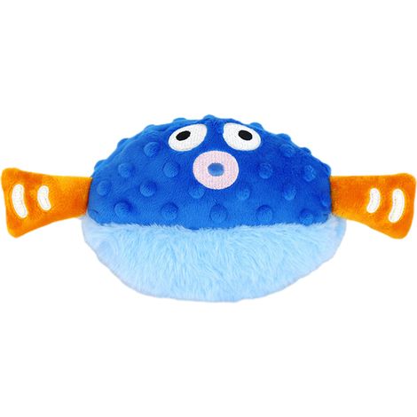 Jouets interactifs pour chiens : balle roulante active à piles, balles mobiles et housse en peluche à mâcher