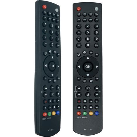 BDD Nouvelle télécommande RC1910 télécommande pour Toshiba LCD LED Plasma TV-pas de télécommande de remplacement de Configuration (1/5)