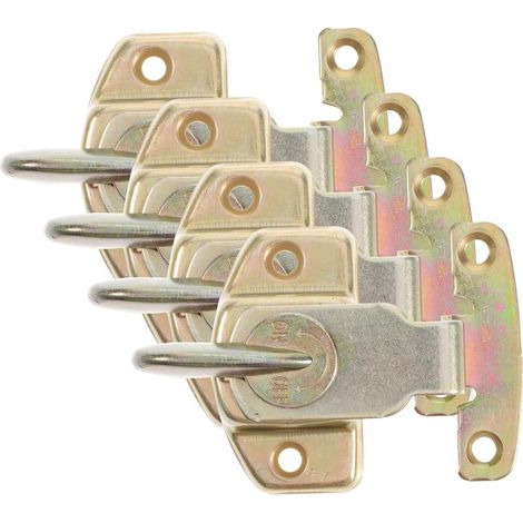 Lot de 4 loquets en fer doré pour table de salle à manger extensible e (1/5)