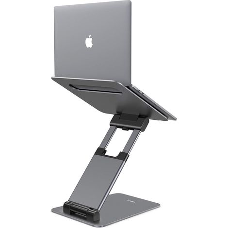 Support Pour Ordinateur Portable - Réglable En Hauteur Et En Inclinaison - Convient Aux Modèles De 10 À 17 Pouces - Support Ergonomique Pour Bureau (1/5)