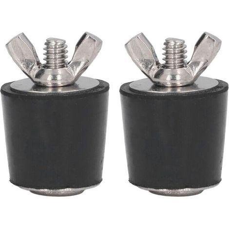 Bouchon en caoutchouc pour 2 pièces, bouchon conique pour piscines, résistant à l'hivernage, accessoires de piscine, 25 mm