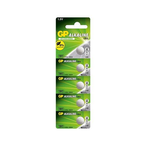 Batteria alcalina per orologi 1,5 V 191 - 10,0 pezzi - GP 191 SZ