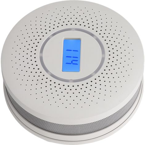 Détecteur de gaz, à microprocesseur, basse consommation, compact, dispositif de sécurité domestique pratique (1/5)