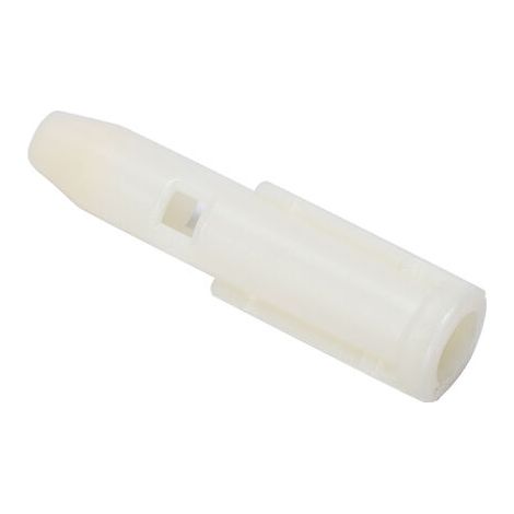 Manchon Adaptateur de Pommeau de Levier de Vitesse Blanc pour Peugeot 206 207 306 307 308 Manchon de Changement de Vitesse pour Adaptateur de Pommeau de Vitesse Peugeot 207, pour (1/5)