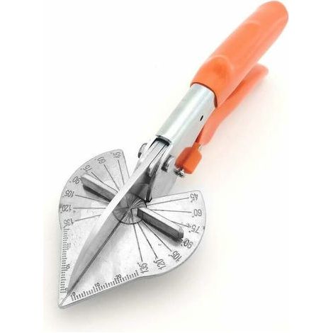 Pinze, cesoie, forbici da giardino, forbici multi-angolo in polimero PVC per tagliare PE, PVC, PPR, tubi, rami, fili e angolari da 40 a 135 gradi (1/4)