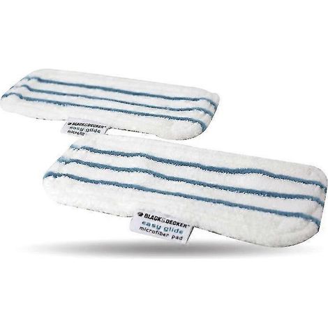Lot de 6 microfibres lavables AURA pour balai vapeur Black & Decker FSMP20, FSMH1321JMD, FSM1500, FSM1600, FSM1610, FSM1620, FSM1621, FSM1630, FSMH162 (1/4)