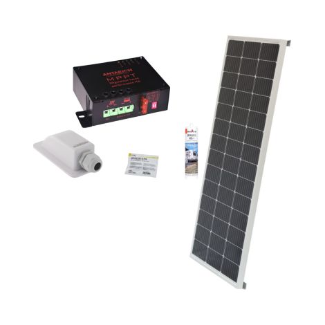 ANTARION Kit Monocristallin 160W avec Régulateur MPPT P10