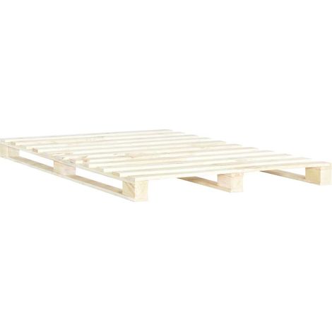 Maison Exclusive - Giroletto in Pallet di Legno Massello di Pino 200x200 cm (1/5)