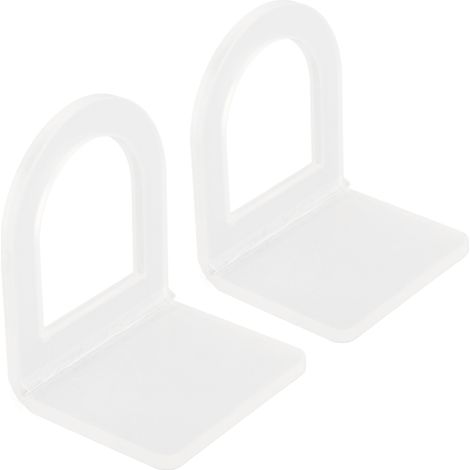 Lot de 2 support brosse evier acrylique transparent robuste universel pose adhésif sans perçage pour nettoyeur (1/5)