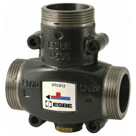 VALVOLA ANTICONDENSA DA 1' 1/2 PER TERMOSTUFA 55°C ESBE MODELLO VTC 512 (30050)