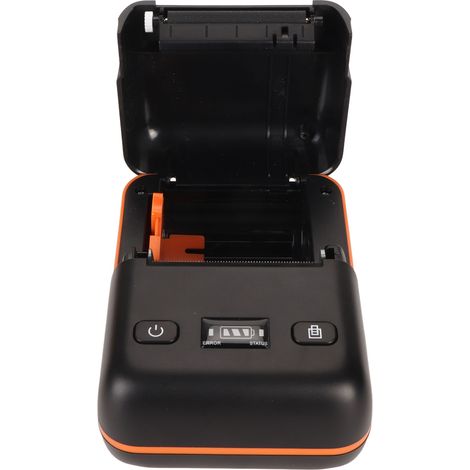 Imprimante thermique 58 mm, connexion BT4.2, vitesse d'impression 50 à 80 mm/s, résolution 203 ppp, port USB-C, mise en veille et sortie de veille automatiques, imprimante d'étiquettes d'expédition, a (1/5)