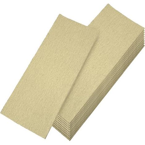 Faithfull 090024 1/3 Sanding Sheets Orbital Medium (Pack 10) FAIAOTSM (1/2)